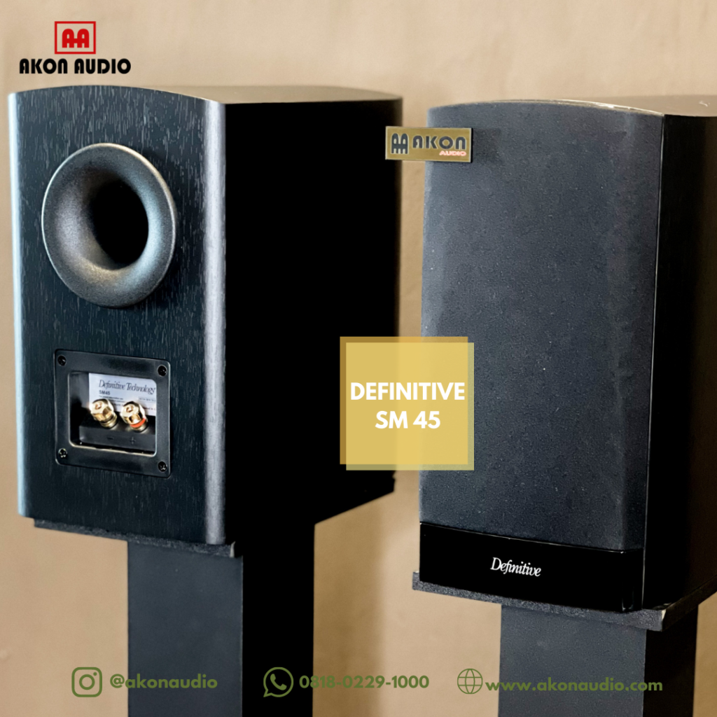 Jual Bookshelf Speakers Definitive Technology Studio Monitor 45 » Akon