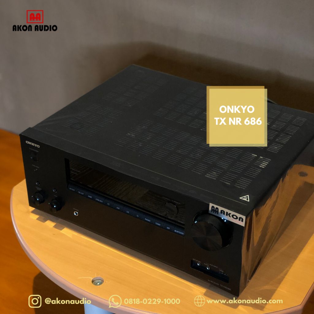 Jual amplifier Onkyo TXNR686 » Akon Audio Toko Alat Sound System
