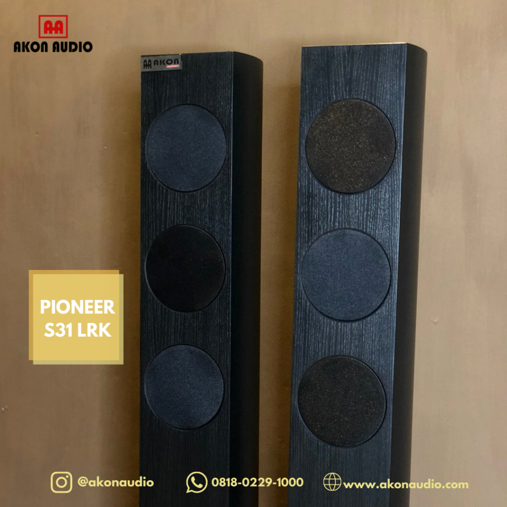 Jual Floorstand Speakers Pioneer S31LR-K » Akon Audio Toko Alat Sound ...