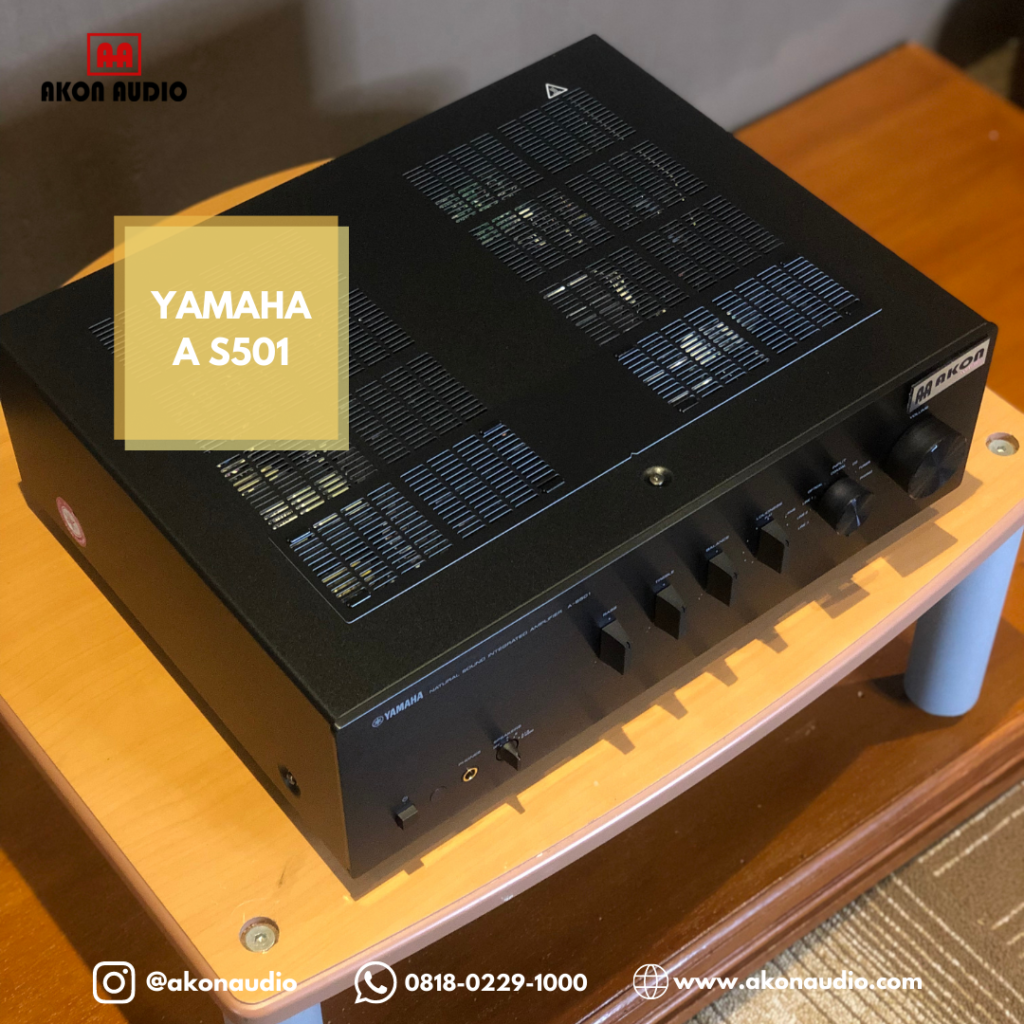 Jual amplifier Yamaha AS501 » Akon Audio Toko Alat Sound