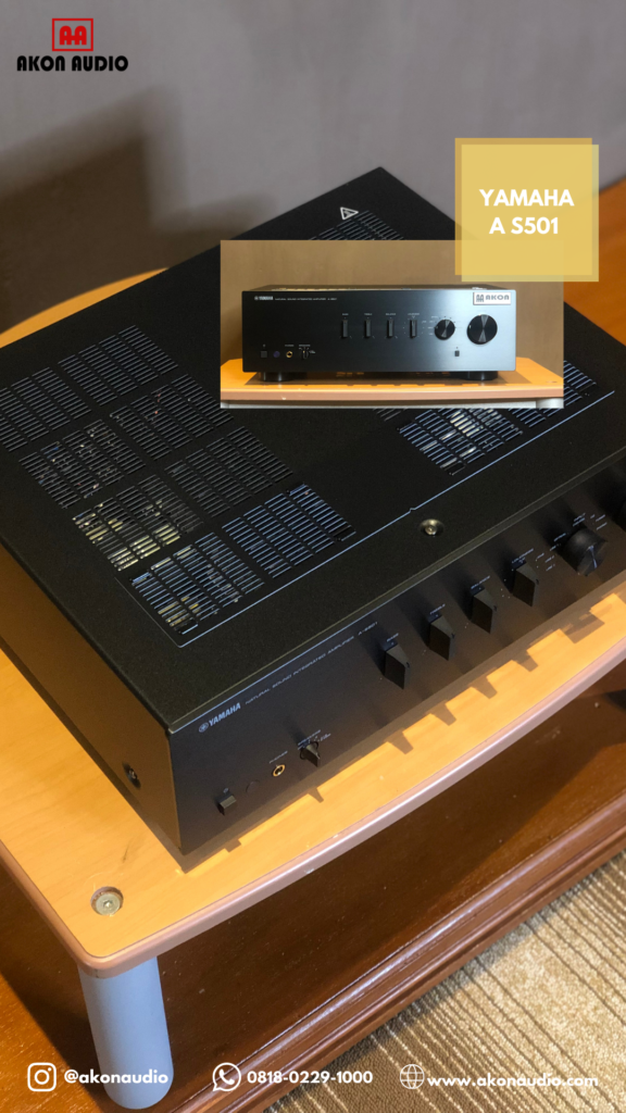 Jual amplifier Yamaha AS501 » Akon Audio Toko Alat Sound