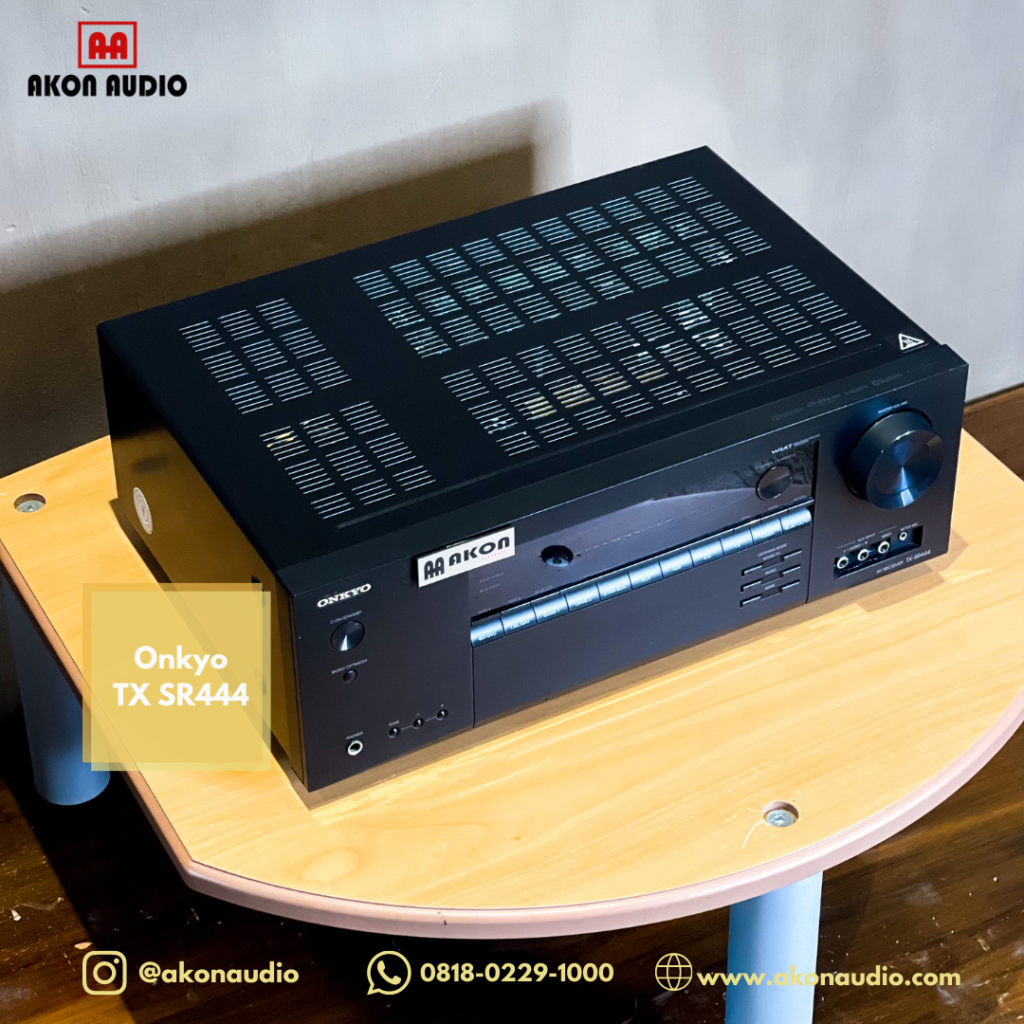 Jual amplifier Onkyo TXSR444 » Akon Audio Toko Alat Sound System
